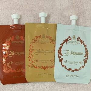 Santa Maria Novella Melograno Bath and Body Set 8 ml.